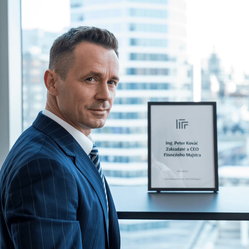 Ing. Peter Kováč - zakladateľ a CEO Finančného Majstra